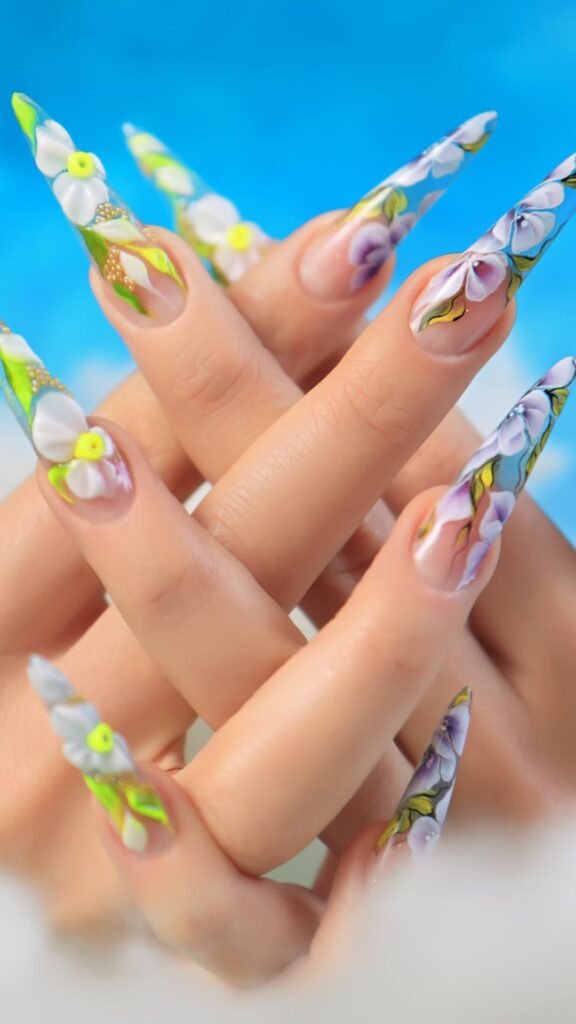 Glitter-Accent-Nails-As-New-Year-Nail-Designs