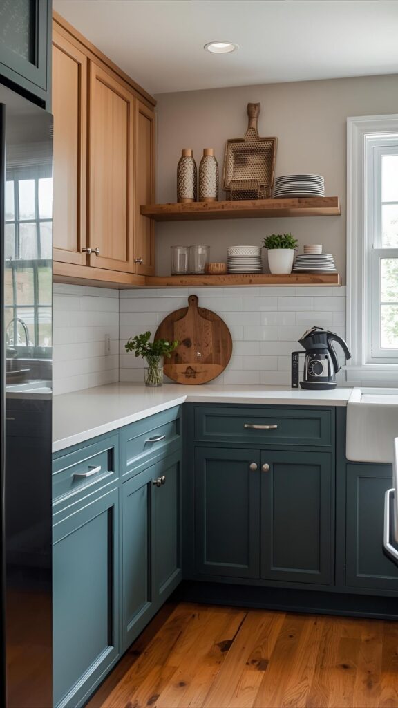 Kitchen-Countertop-Reset-showing-green-counter-part 