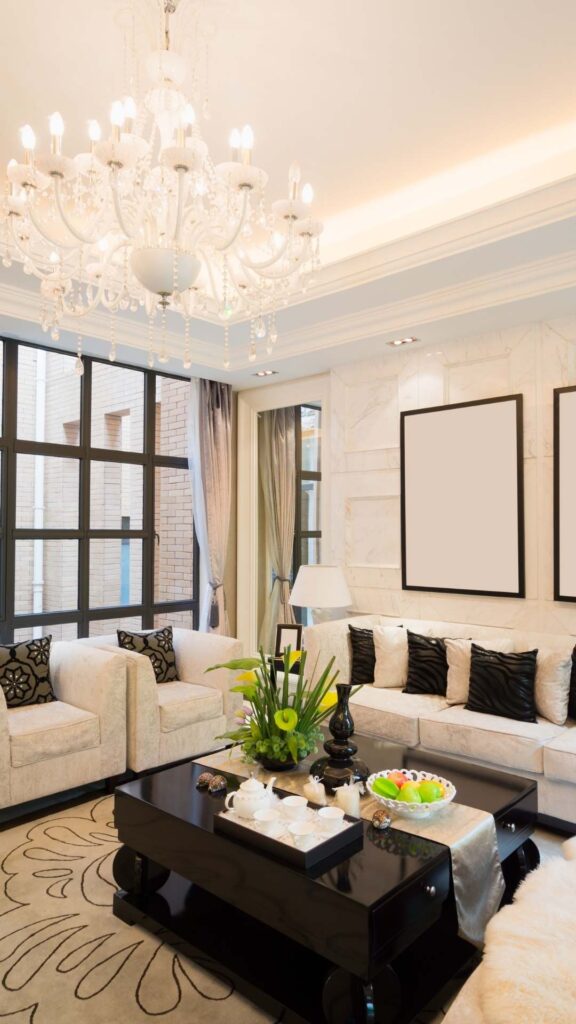 Living-room-furniture-that-combines-comfort-and-style-featuring-a-plush-sofa-elegant-chairs-and- functional-side-tables-for-a-cozy-and-stylish-space.