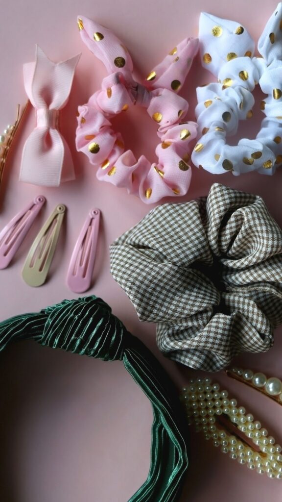 Hair-accessories-for-hairstyles-for-valentines-day-showing-different-feminine-colors-hair-accessories