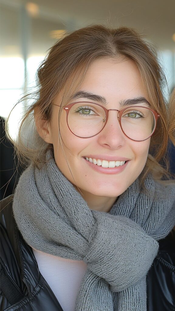 A-that-rounded-an-ash-colored-scarves-on-her-neck