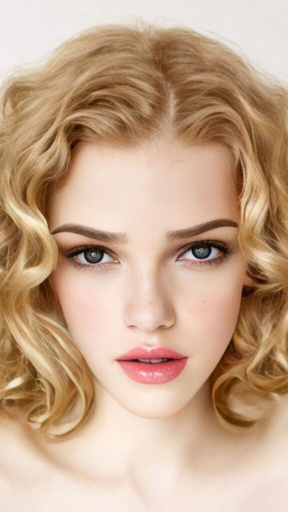 A-golden-tinted-short-hair-for-hairstyles-for-valentines-day