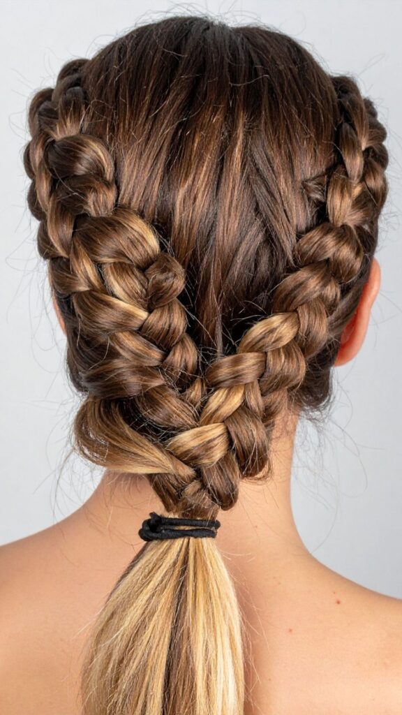 Side-Cornrows-With-Loose-Hair