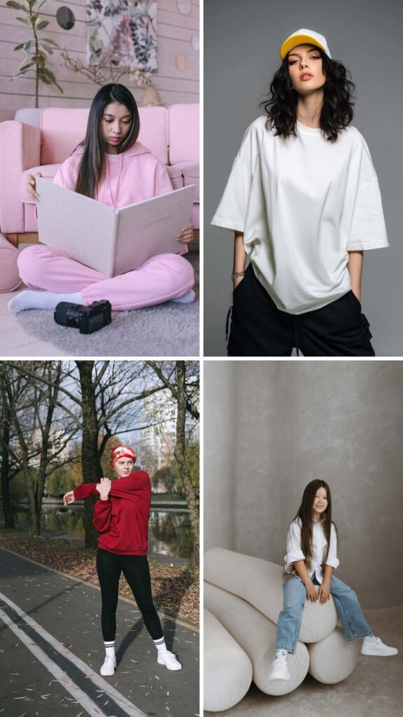 Stylish-casual-spring-looks-with-joggers-leggings-and-jeans-for-comfortable- and-effortless-daily-outfits.