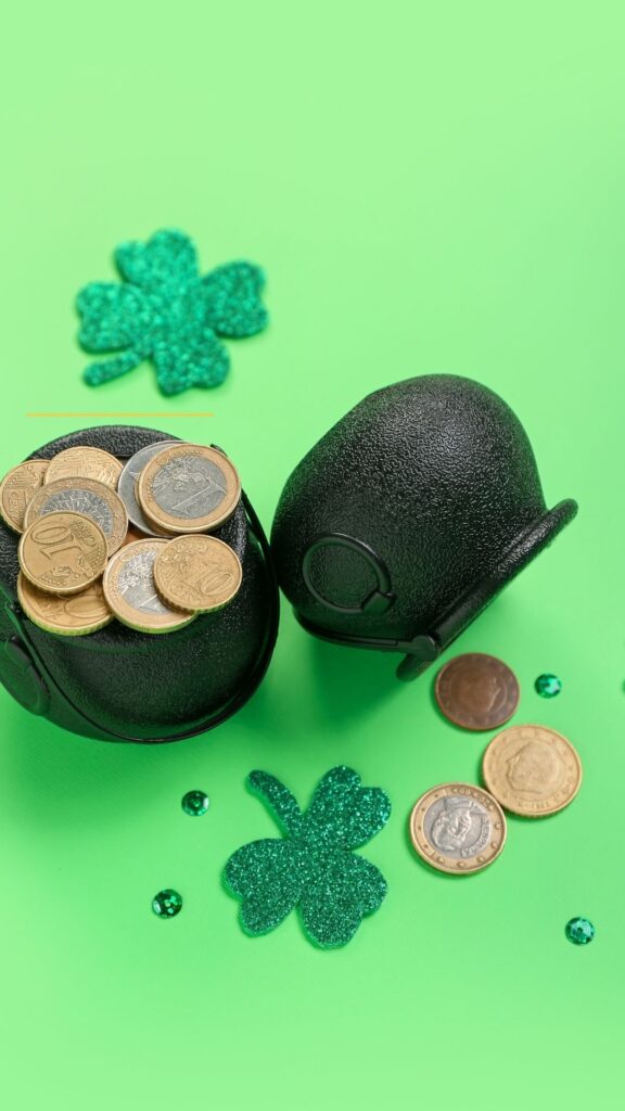 Diy-gold-and-coin-for-st.-patrick's-day-decor 