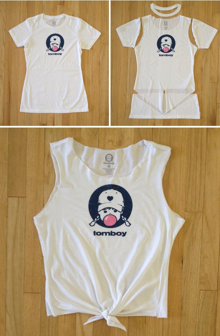 Knotted-Front-T-Shirt