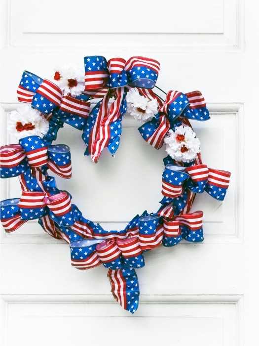 Paper-Plate-Patriotic-Wreath-Craft