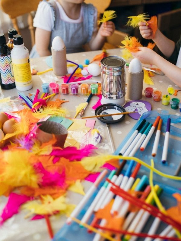 Seashell-Art-for-easy-summer-crafts-for-kids