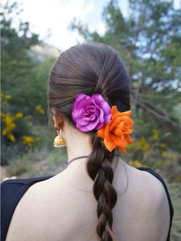  Sleek-Low-Ponytail-with-Ribbon-Wrap-