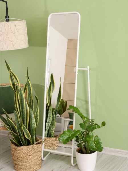 A-mirror-in-the-corner-of-the-room-as-summer-home-decor-ideas-for-a-fresh-and-cozy-seasonal-makeover