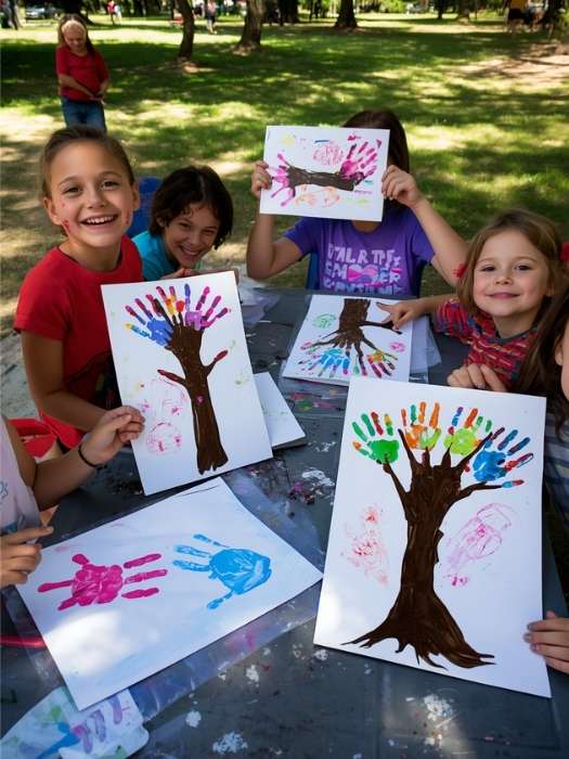Handprint-Tree-Art