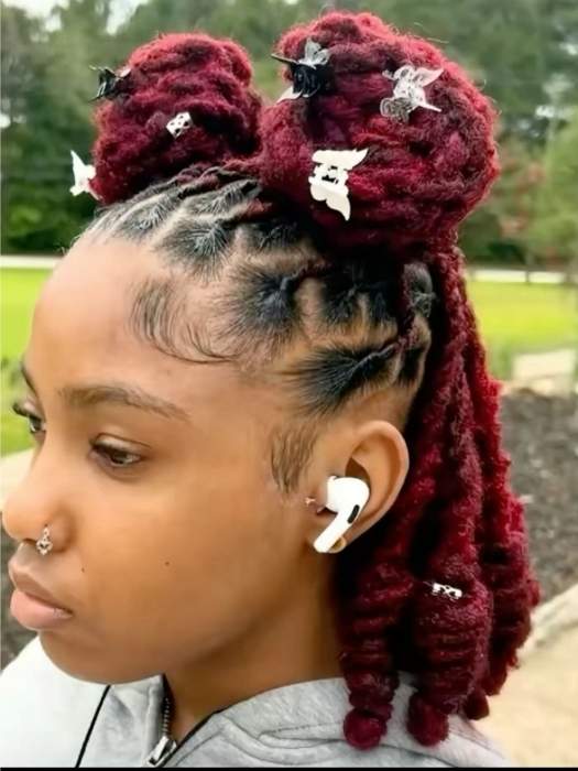 Christmas-Loc-Braided-Style