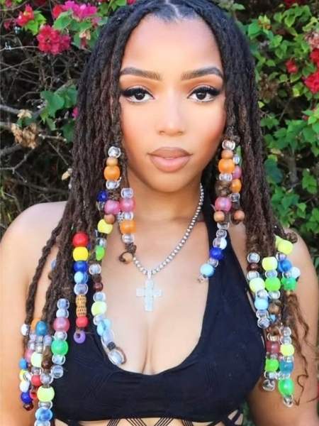 Curled-Locs-With-Festive-Accessories