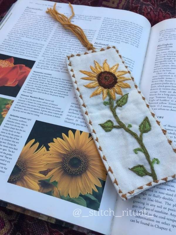 Embroidered-Bookmark