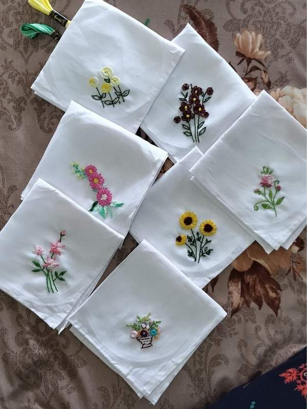Embroidered-Handkerchief