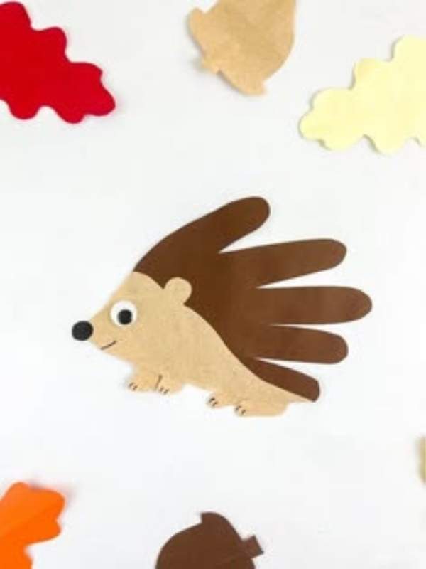 Handprint-Hedgehog-Craft