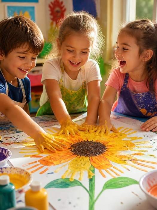 
Handprint-Sunflower-Craft