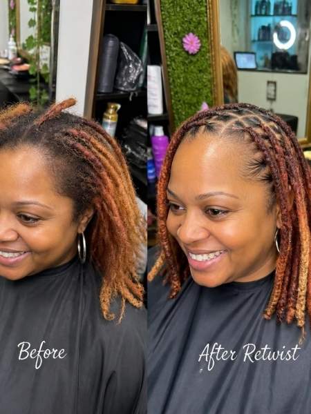 How-Often-Should-You-Retwist-Your-Locs-showing-a-before-and-after-retwist