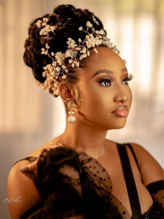 Loc-Updo-With-a-Statement-Hairpiece-for-Wedding Loc styles
