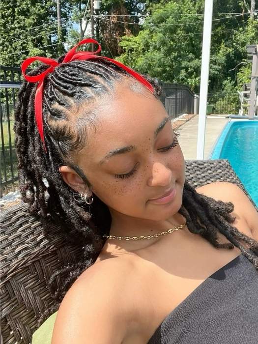 Locs-With-Red-Velvet-Ribbons.