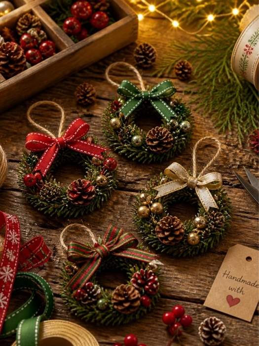 Mini-Christmas-Wreath-Ornaments