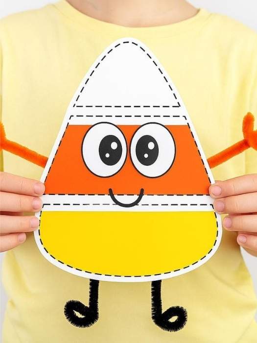 Paper-Candy-Corn-Craft