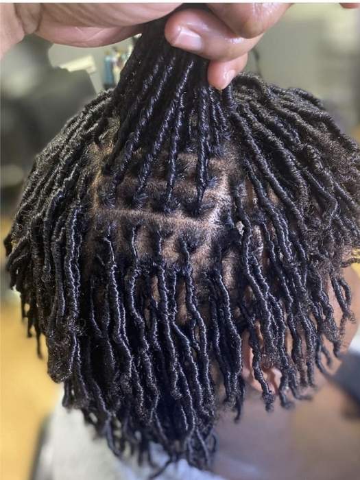 Picture-of-a-woman-on-a-starter-locs