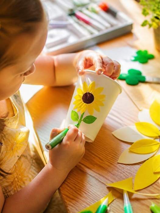 Sunflower-Coffee-Filter-Craft