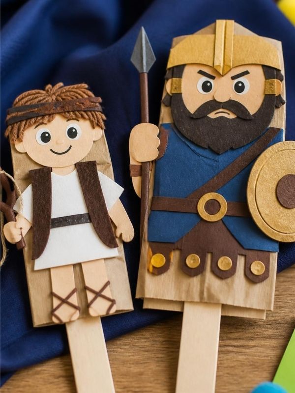 Image-of-David-and-Goliath-Paper-Bag-Puppets