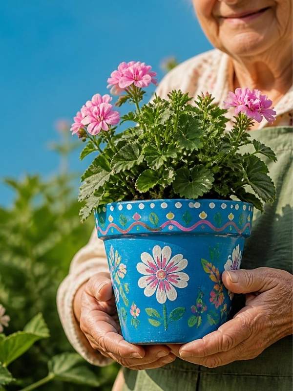 Decorated-Flower-Pot