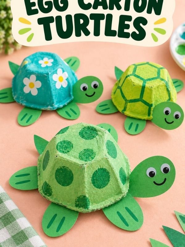 An-image-showing-diy-Turtle-painted-green