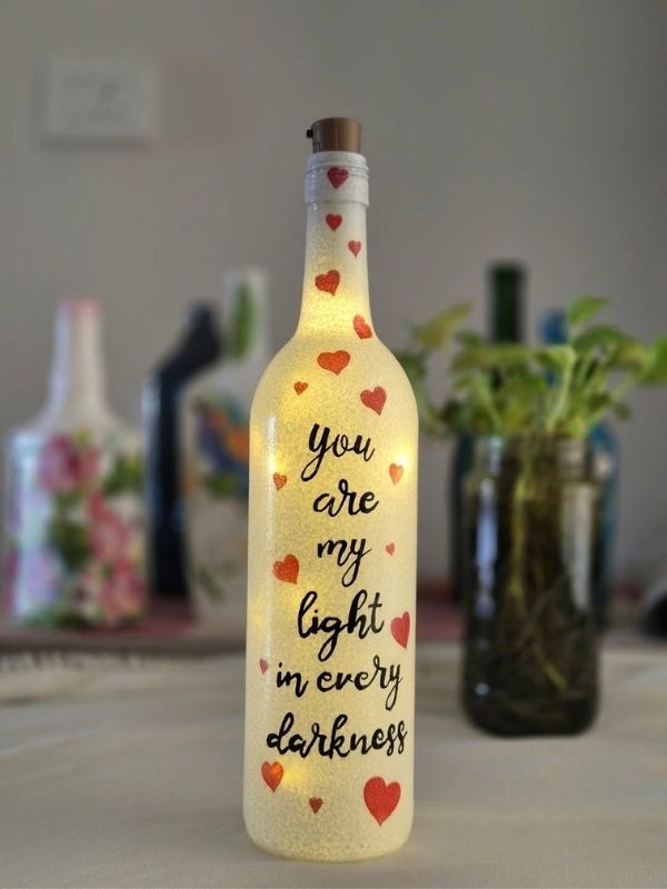 Empty-Bottle-Into-a-Decorative-Shelf-Piece