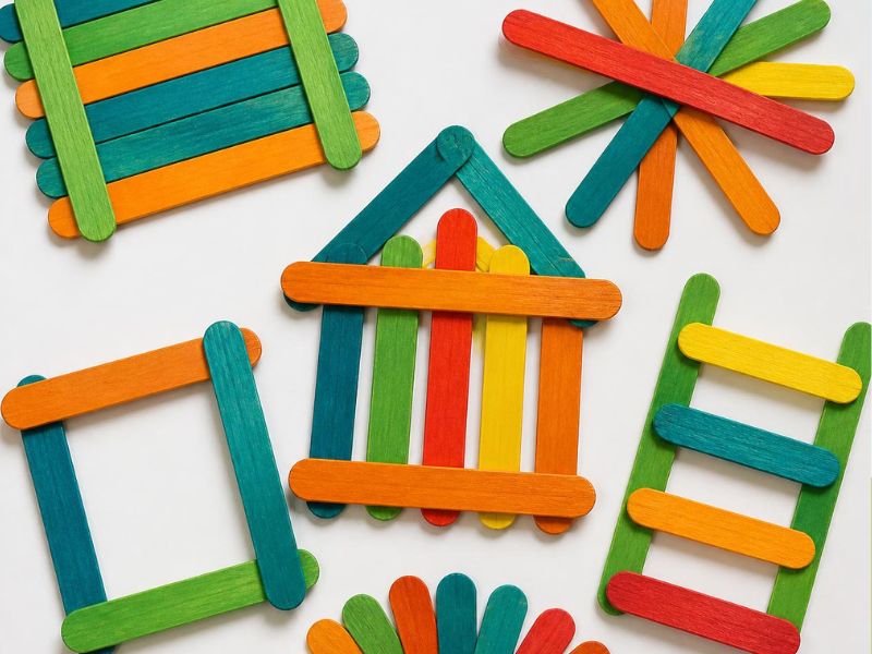 Featured-Image-Of-Popsicle-Stick-Crafts-for-kids.-showing-colorful-crafts-for-kids-made-with-popsicle