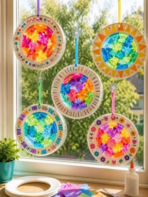 Rainbow-Suncatcher-Craft