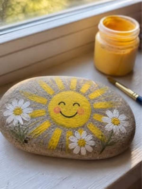 Simple-Painted-Rock-Art