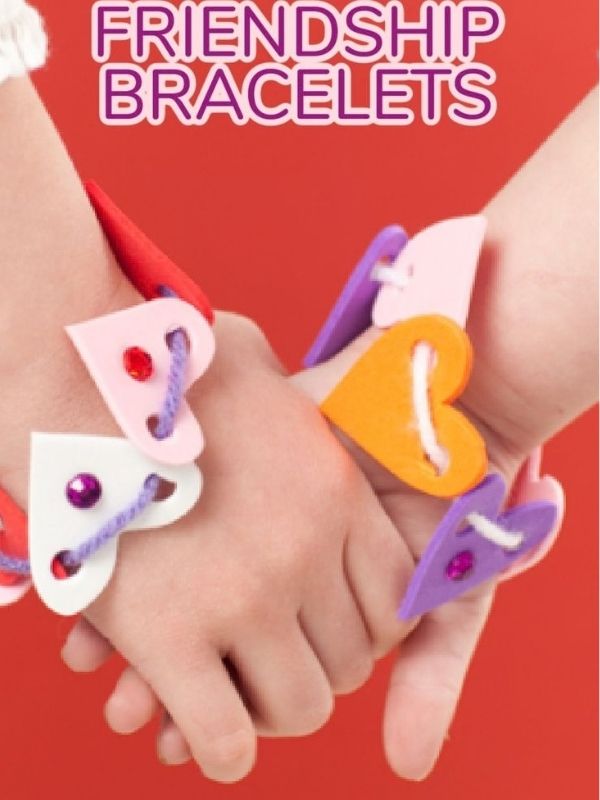 DIY-Valentine's-Day-crafts-for-preschoolers-Friendship-Bracelets.