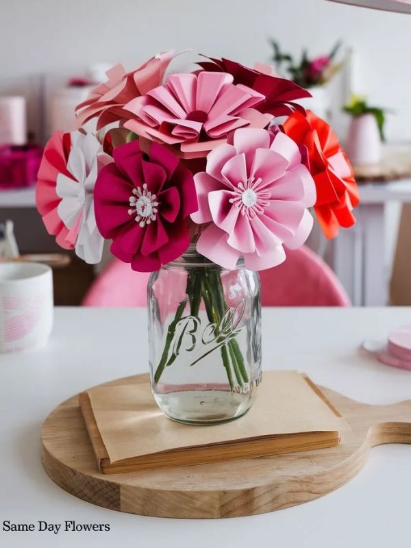 DIY-Valentines-Day-Paper-Flowers