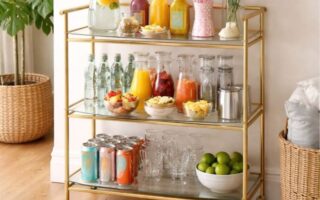 Featured-Image-Of-Bar-Cart-showing-well-arranged-cart