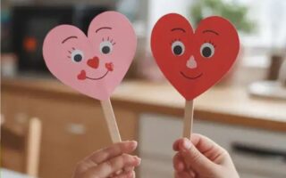 Featured-Image-Of-Valentines-Day-Crafts-for-Preschoolers-showing-the-hands-of-kids-with-valentine-paper-love