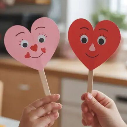 Featured-Image-Of-Valentines-Day-Crafts-for-Preschoolers-showing-the-hands-of-kids-with-valentine-paper-love
