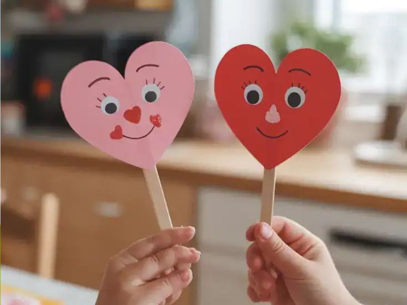 Featured-Image-Of-Valentines-Day-Crafts-for-Preschoolers-showing-the-hands-of-kids-with-valentine-paper-love