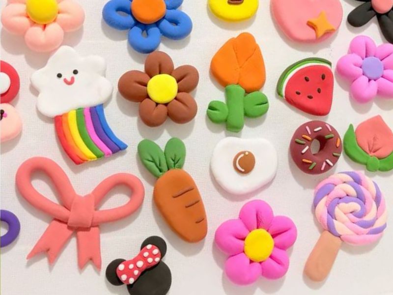 Featured-Image-of-Clay-Ideas-for-Kids-showing-different-clay-maniature