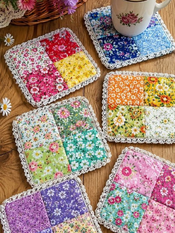 Handmade-Fabric-Coasters.