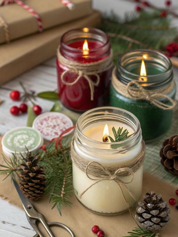 Handmade-Scented-Candles-as-thanksgiving-gifts