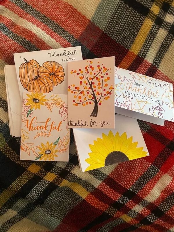 Handmade-Thanksgiving-Greeting-Card-and-Gift-Set