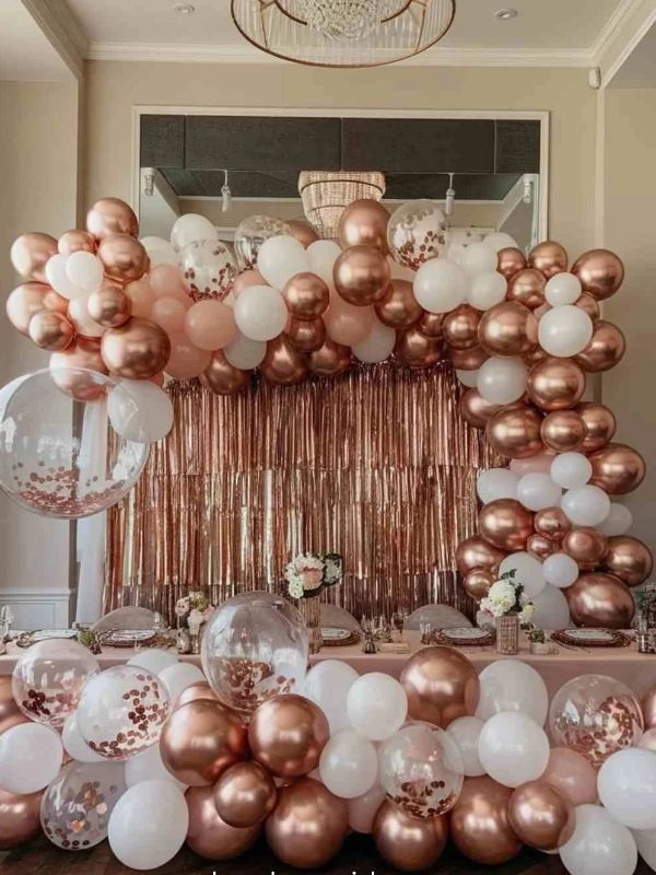 Rose-Gold-New-Years-Balloon-Decorations
